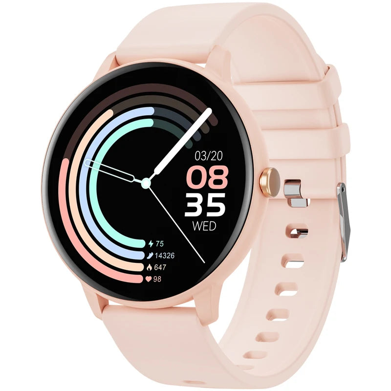 Women's and Men's Bluetooth Touch Screen smart watches Health Monitoring, Waterproof Fitness