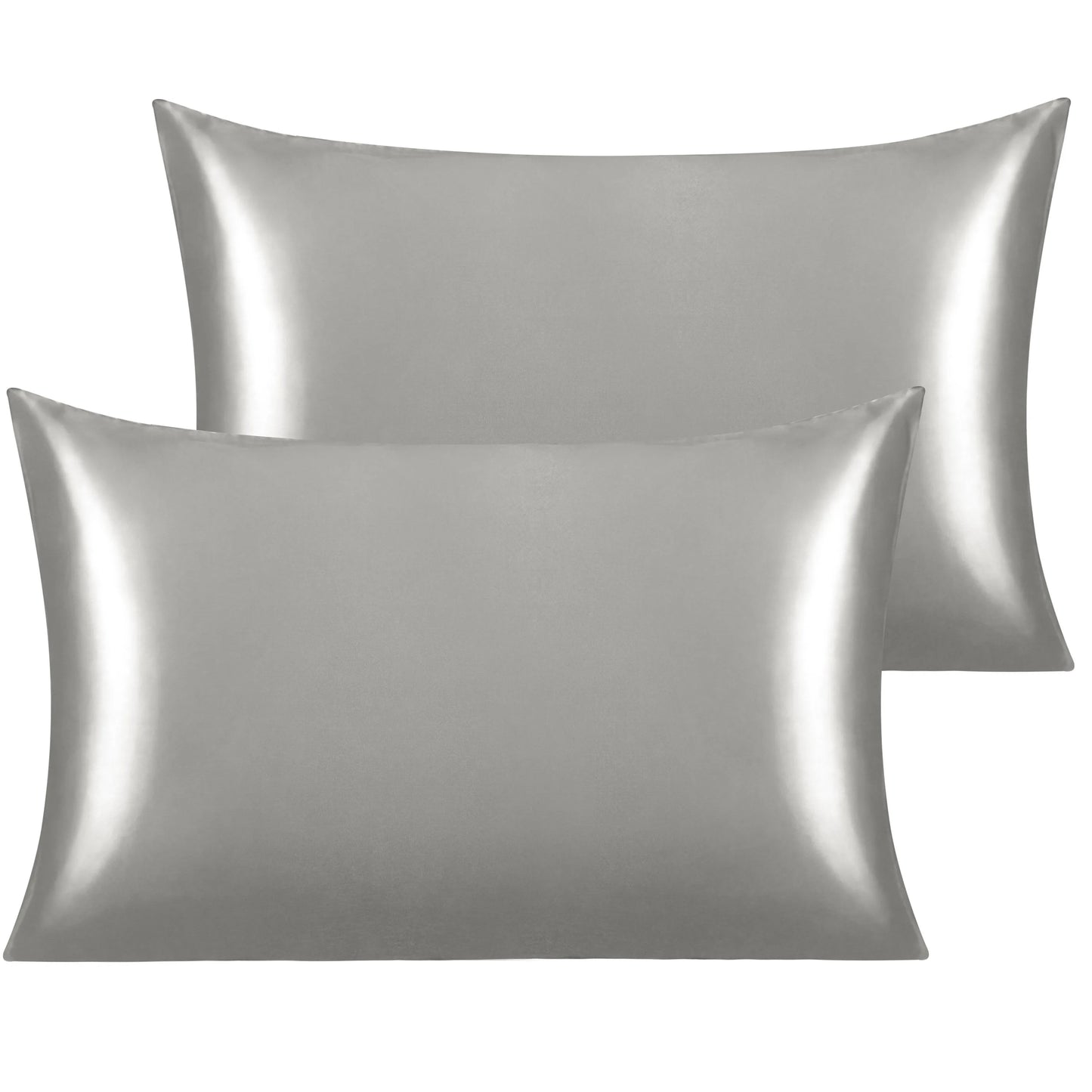 2 Pack Satin , Silky Travel Pillow Covers