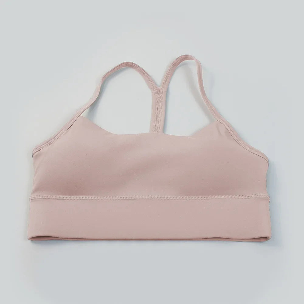 Women's new Y-shaped, skin friendly sports bra