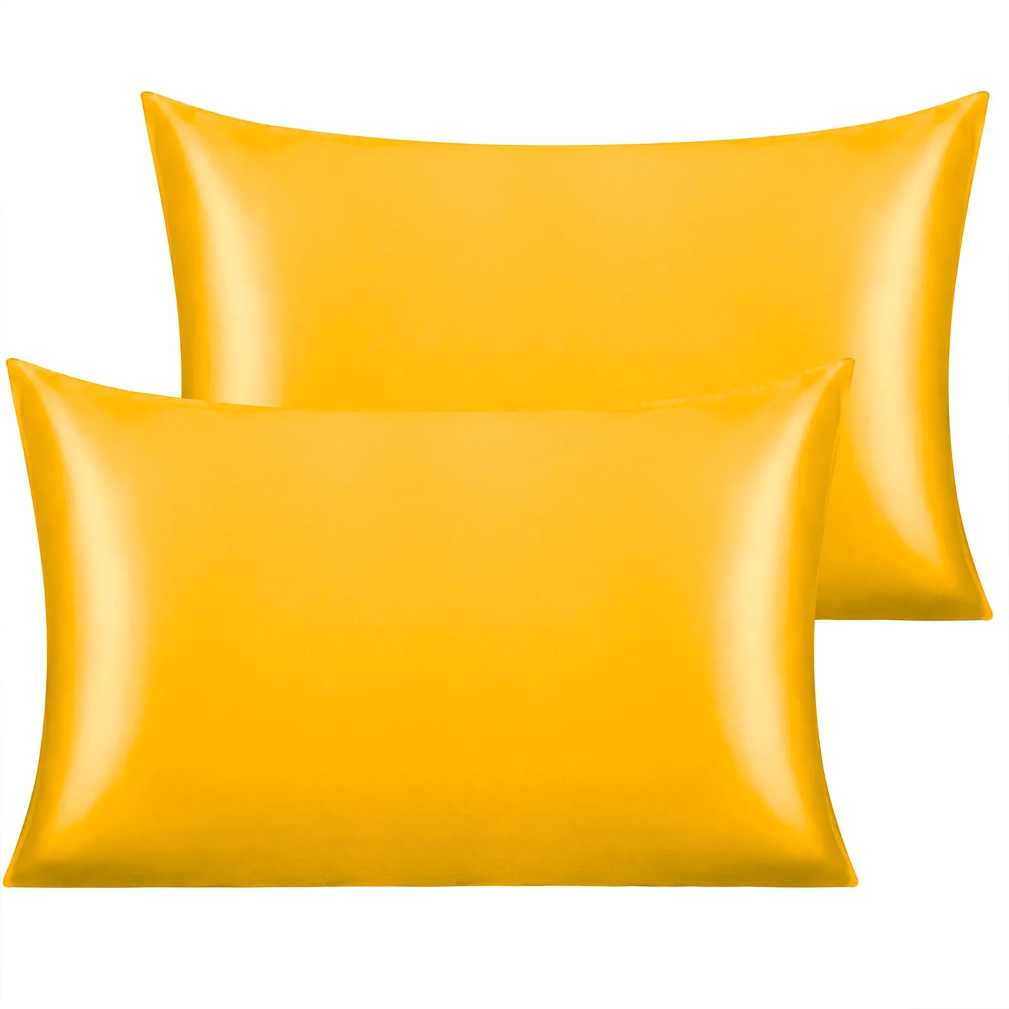 2 Pack Satin , Silky Travel Pillow Covers