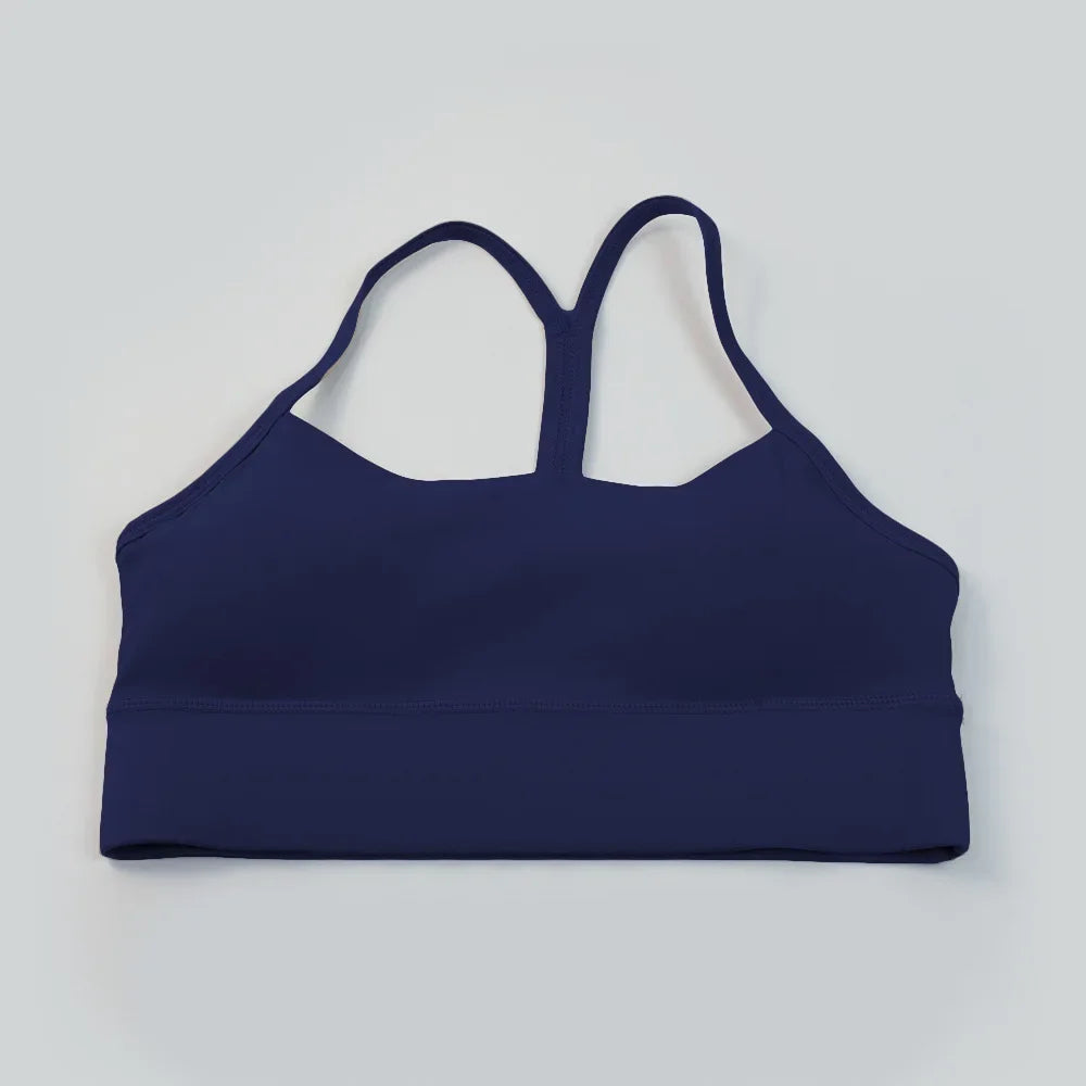 Women's new Y-shaped, skin friendly sports bra