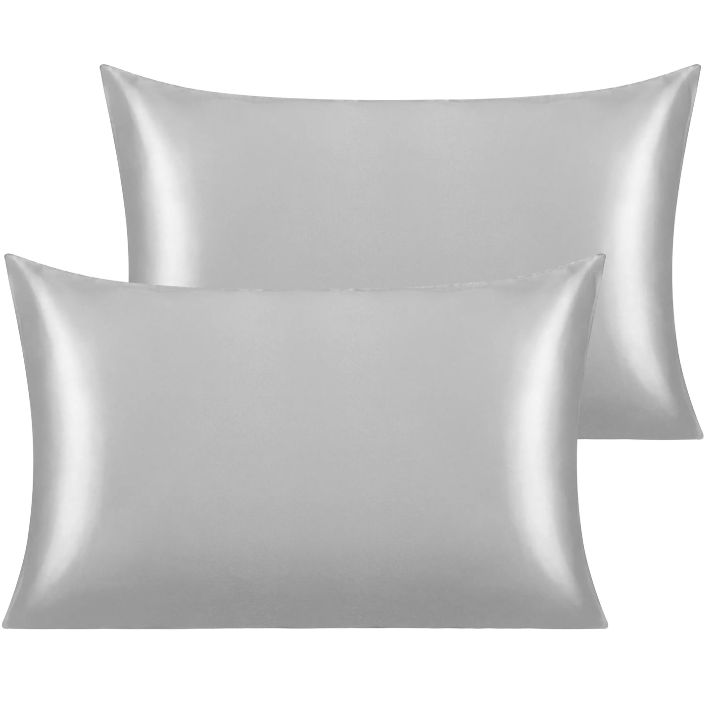 2 Pack Satin , Silky Travel Pillow Covers