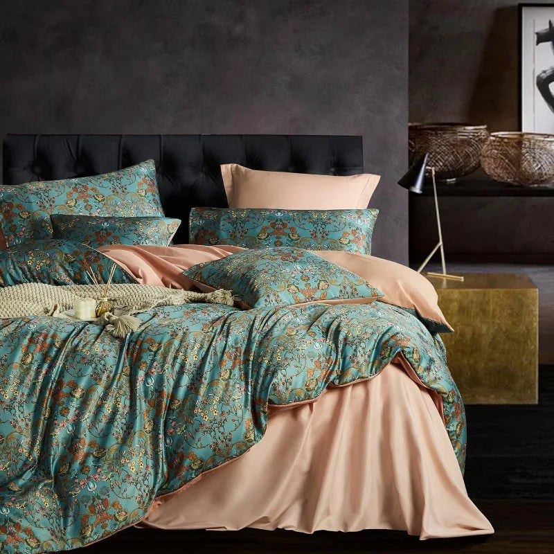 Vintage Style ,5 PCS Comforter sets