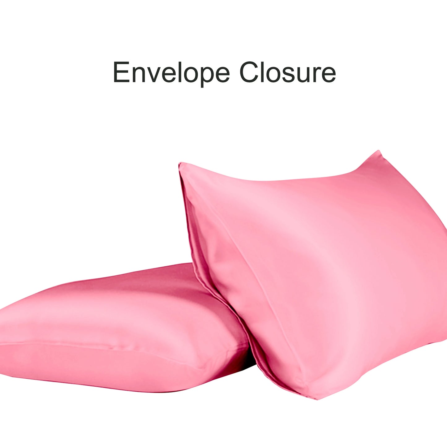2 Pack Satin , Silky Travel Pillow Covers
