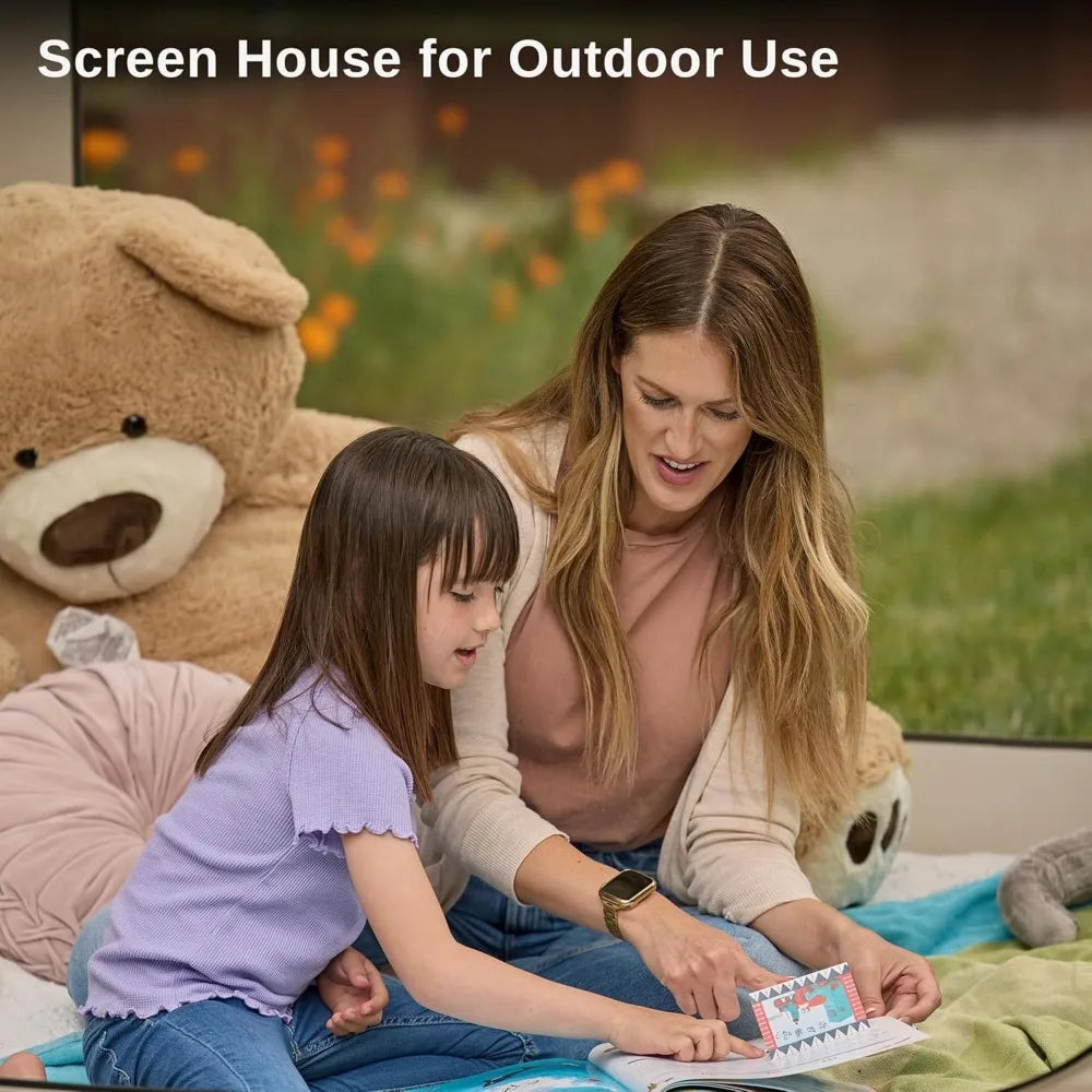 Pop-Up, Portable Canopy Instant Screen Tent 4 x 4 FT with Carry Bag for Patio, Backyard & Outdoor