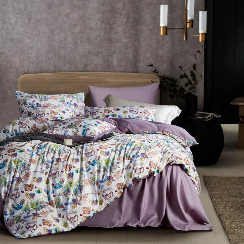 Vintage Style ,5 PCS Comforter sets