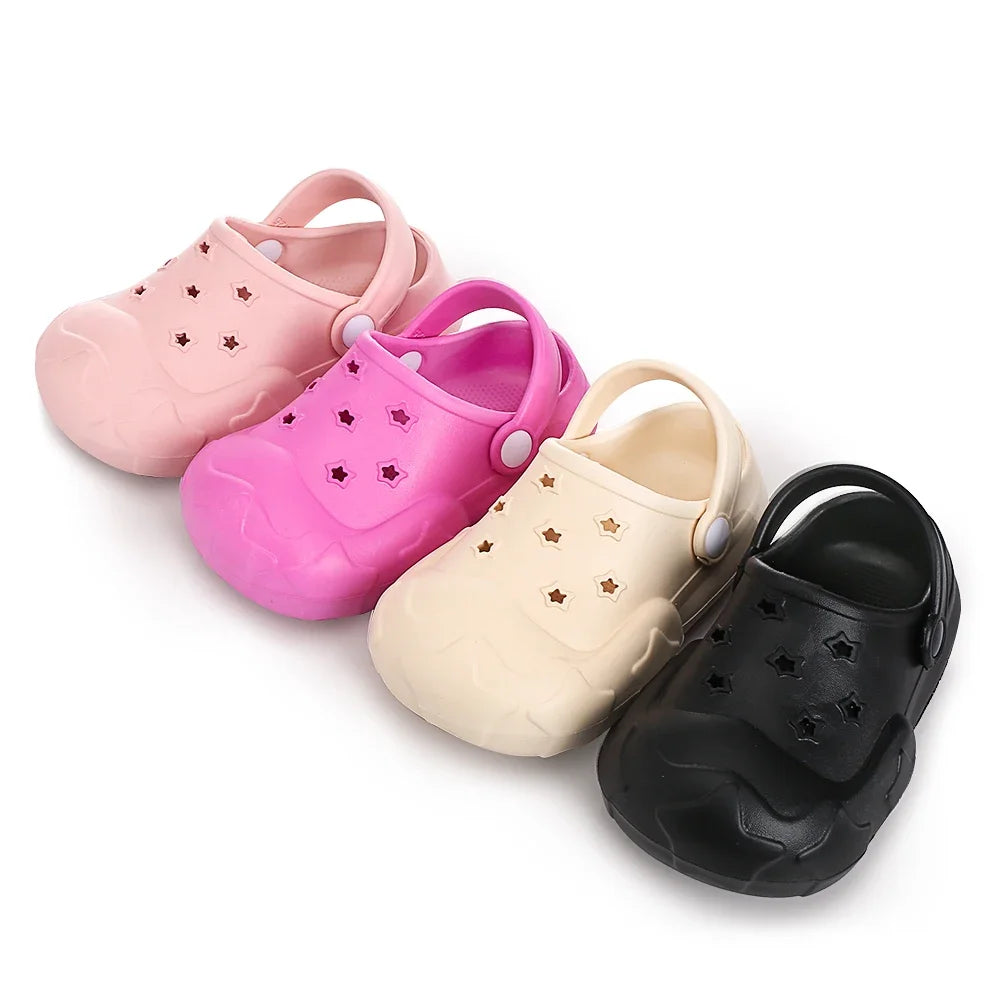 Children Slippers Soft Sole Non-slip Summer Indoor Outdoor Beach Shoes