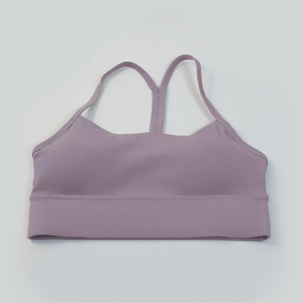 Women's new Y-shaped, skin friendly sports bra