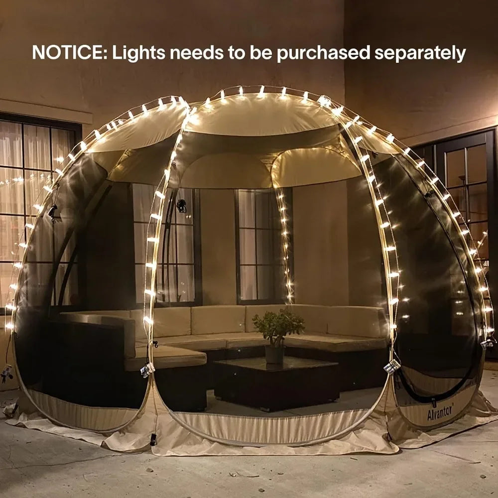 Outdoor Camping Houses Shade Mesh Waterproof Outdoor Awnings Tents for Camping and Fishing