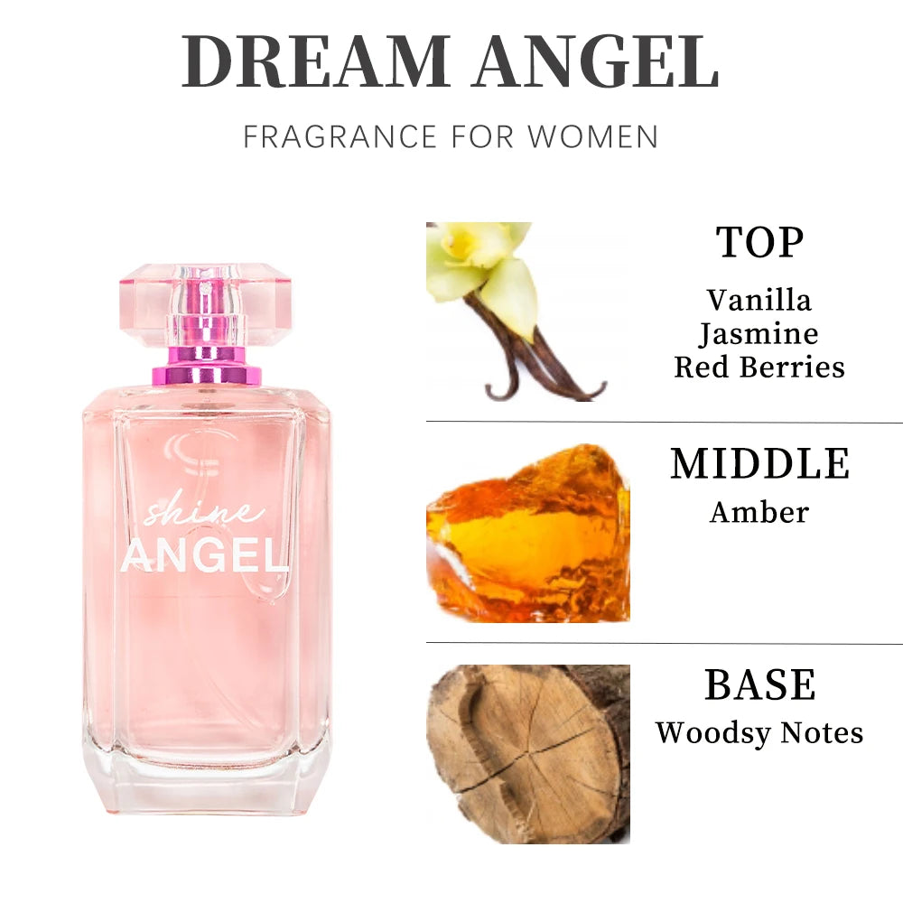 SHINE ANGEL Women's 3.4 Ounce Parfum for Women's Fragrance Long Lasting Perfume