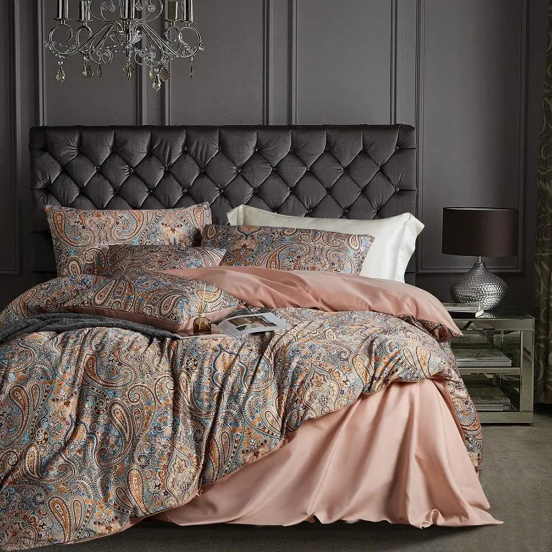 Vintage Style ,5 PCS Comforter sets