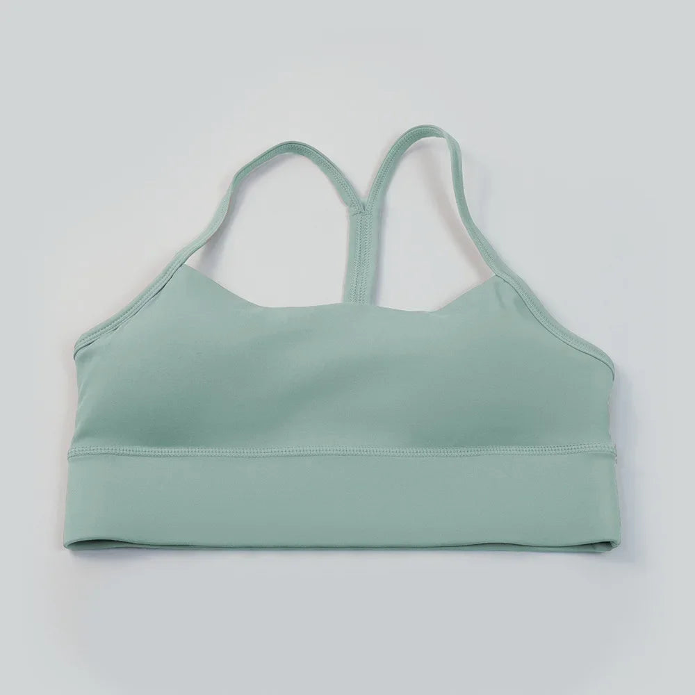 Women's new Y-shaped, skin friendly sports bra