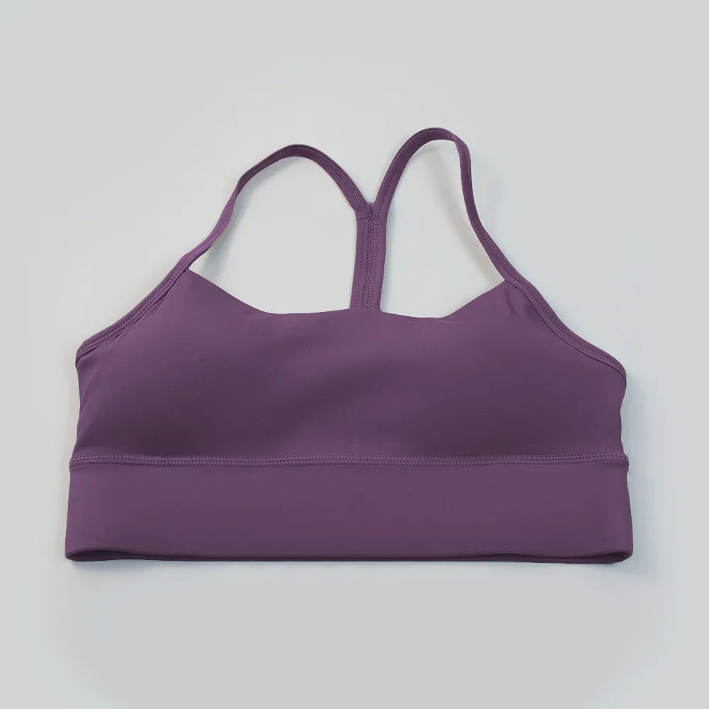 Women's new Y-shaped, skin friendly sports bra
