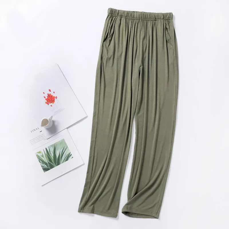 Men's thin casual pajama pants