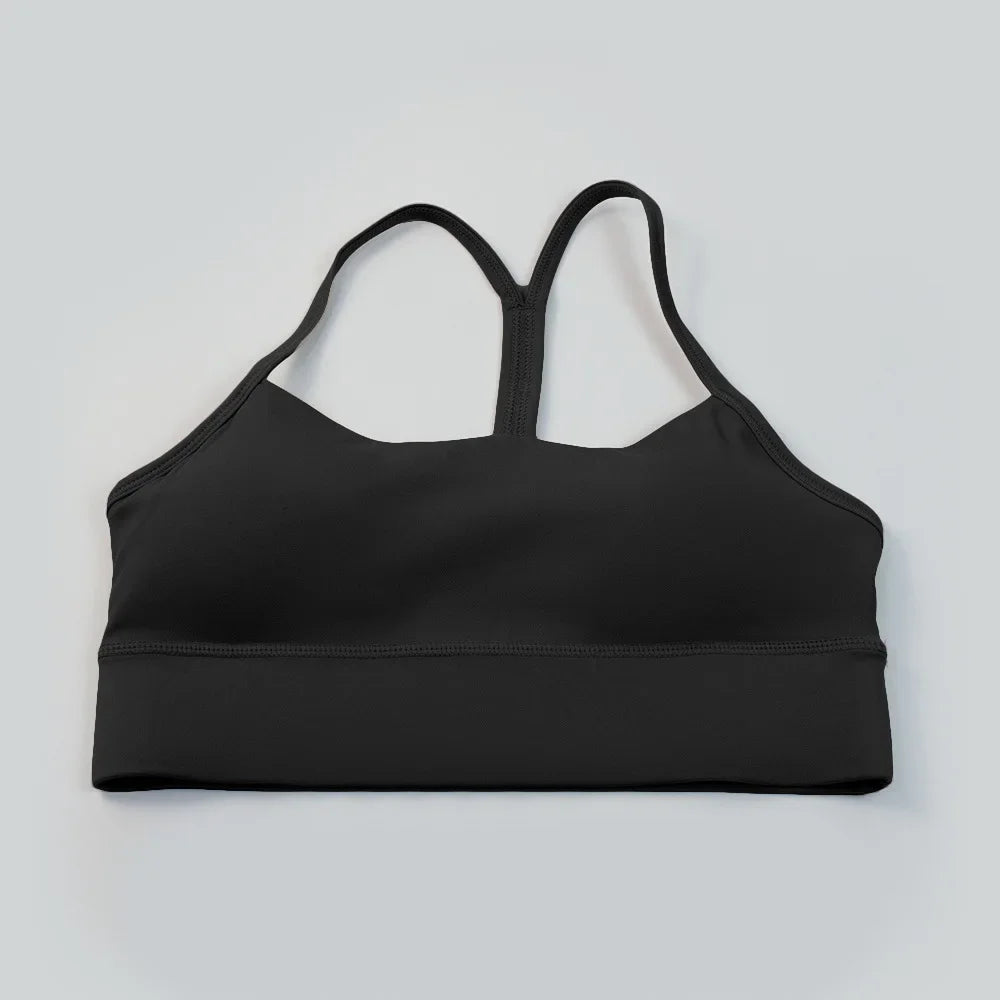 Women's new Y-shaped, skin friendly sports bra