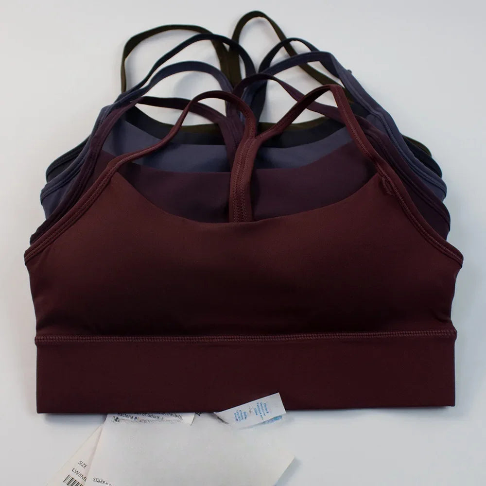 Women's new Y-shaped, skin friendly sports bra