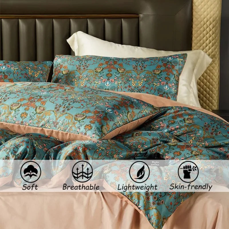 Vintage Style ,5 PCS Comforter sets