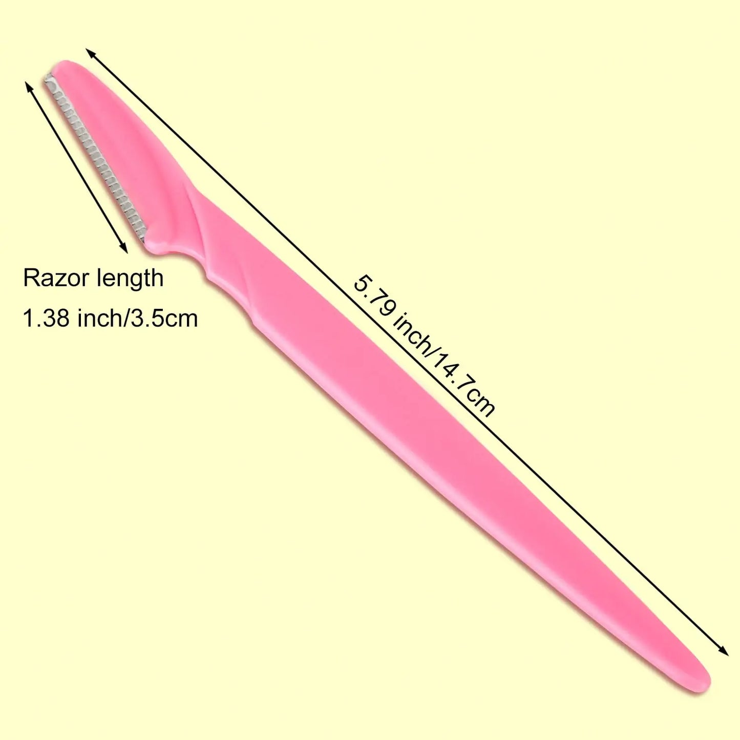 66 Eyebrow Razor for Women and Men, Eyebrow Hair Trimmer and Shaver with Protective Cover