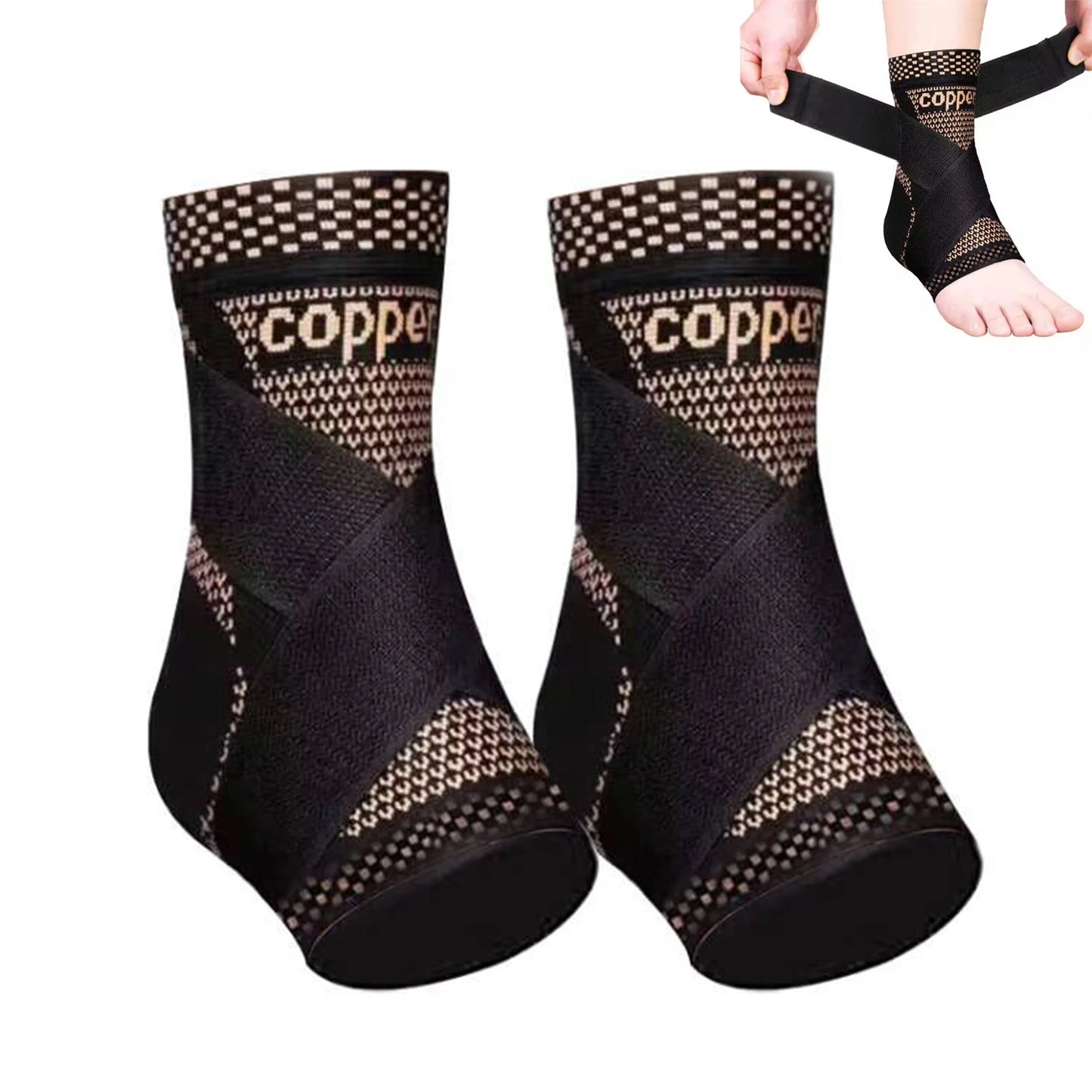 Brace Support Wrap for Fitness Exercise, Ankle Protector Suitable For Basketball Soccer Outdoor Sports Accessories