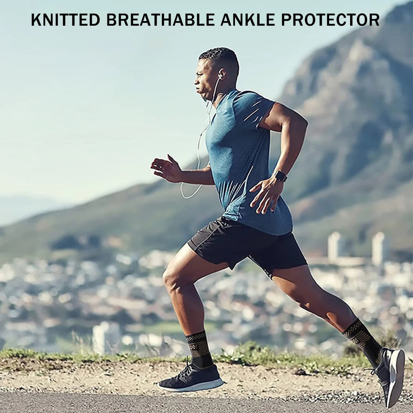 Brace Support Wrap for Fitness Exercise, Ankle Protector Suitable For Basketball Soccer Outdoor Sports Accessories