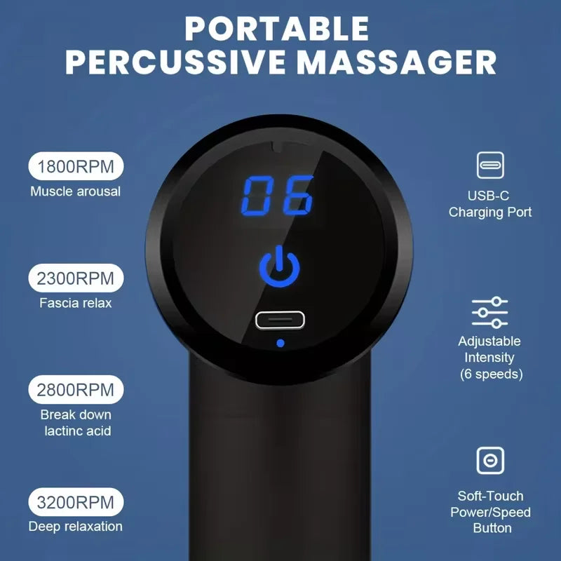 Mini Muscle Massage Compact and Silent Muscle Relaxation Massage Fitness Device