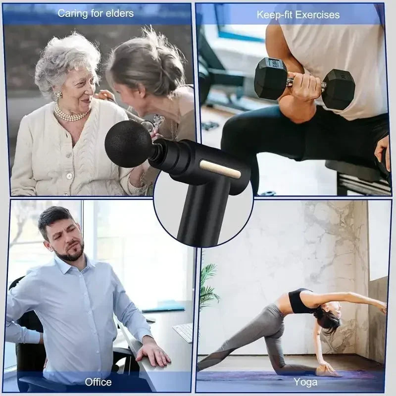 Deep Tissue Muscle Massager For Facial, back And Neck Leg Massagers