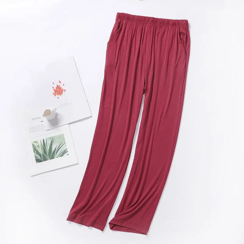 Men's thin casual pajama pants