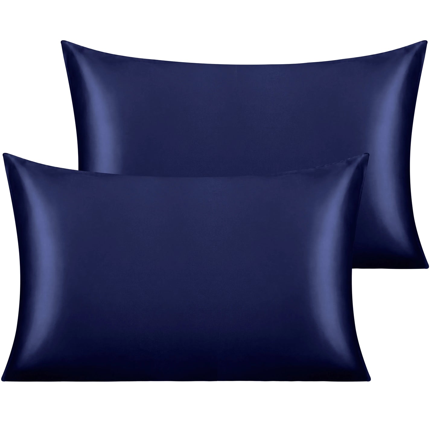 2 Pack Satin , Silky Travel Pillow Covers