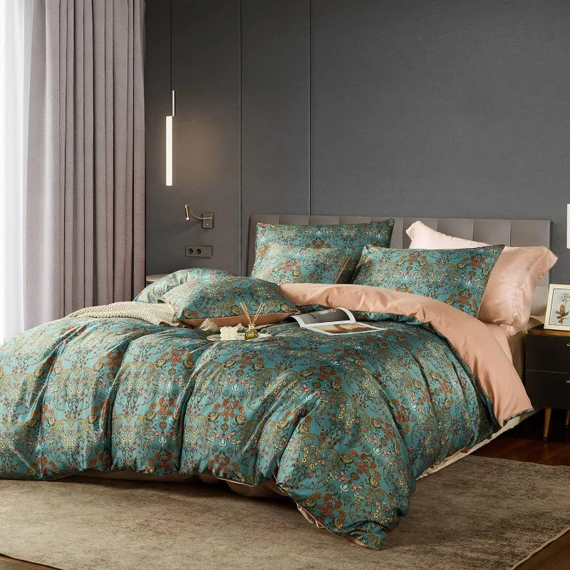 Vintage Style ,5 PCS Comforter sets