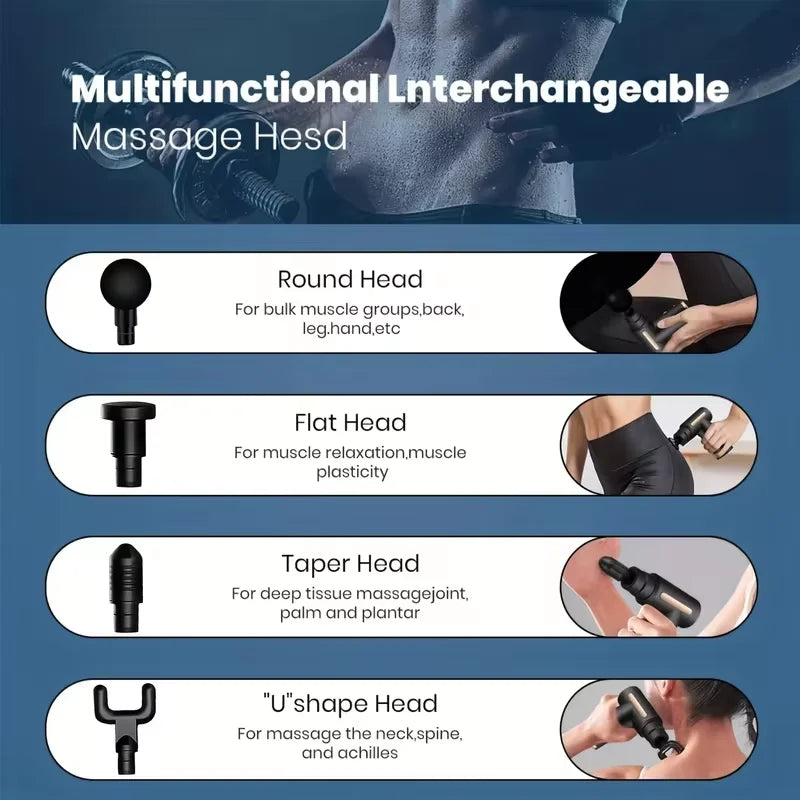 Mini Muscle Massage Compact and Silent Muscle Relaxation Massage Fitness Device
