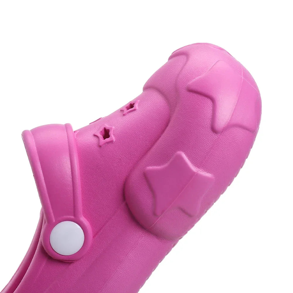 Children Slippers Soft Sole Non-slip Summer Indoor Outdoor Beach Shoes