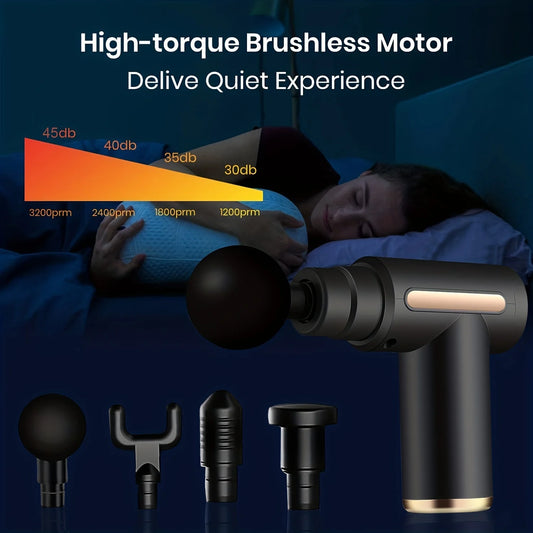 Mini Muscle Massage  Compact and Silent Muscle Relaxation Massage Fitness Device