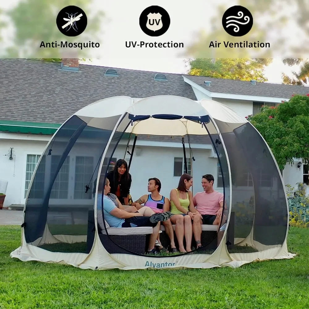 Outdoor Camping  Houses  Shade Mesh Waterproof Outdoor Awnings Tents for Camping and Fishing